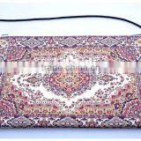 Woven Rug Bag With Shoulder Strap Large Size thumbnail-1