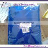 Royal Blue Square Top Chair Covers With Side Pleats for Dining Chairs thumbnail-2