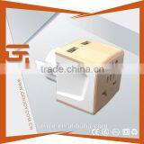 World Travel Adapter With Dual USB Fuse Safety Shutter Four International Plug(UK/US/AU/EU) thumbnail-6