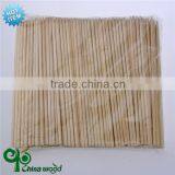 healthy long and thick 100% birch wood stick / skewers for bbq set