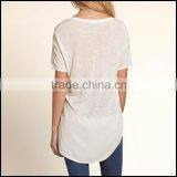 Top Quality Blank Fat T-shirt for Women Hot Sale in Wholsale Factory thumbnail-2