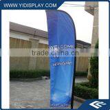 Angled Flying Flag Pole Banner