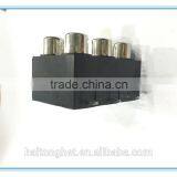 250V 6RCA Box Type Socket With High Quality Plastic Socket Box AV Socket thumbnail-2