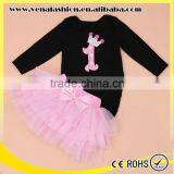 Crown Pink Romper Skirt Wholesale Baby Girl Clothes Set Quality Choice thumbnail-5