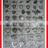 Alloy Heart Pendant Fashion Alloy Heart Pendant Zinc Alloy Enamel Pendant thumbnail-1