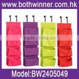 customized non woven fabric hanging bag organizer	,RU023	cosmetic linen bag