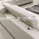 Luxury Living Room Furniture Leather Corner Sofa 2016 thumbnail-2