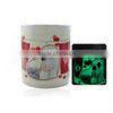 11oz Ceramic Color Changing Mug With Customized Logo