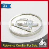 China Supplier Cheap Silver Embossed Shopping Cart Euro Token thumbnail-3