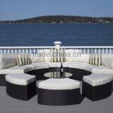 Wicker Patio Chair Round Shape