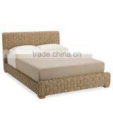 Water Hyacinth Bedroom Furniture - Wicker Rattan Bedroom Set- Indoor Bedroom Furniture thumbnail-1