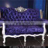 High Density PU Foam Sofas, 1+2+3 Wooden Hand Carving Living Room Sofas thumbnail-2