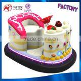 Battery Kids Cars Bumper Car Kids Equipment Outdoor Cake Style Electric Dodgem Bumper Car Kiddie Rides Kids Car thumbnail-3