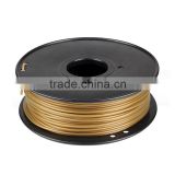 Full Color Good Quality 3D Printer Gold Filament 1.75mm ABS 1kg/2.2lbs For RepRap MarkerBot