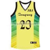 American sublimation printing basketball wear Jersey