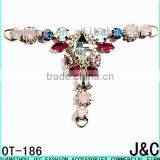 New Arrival Colorful Fashion Jeweled Rhinestone Lady Shoe Accessories thumbnail-1