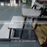 ES-F-T-M Manual Triple Folding Foot Steps for Cars,Vans, Trucks, Taxi and Minivans