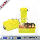 Whole sale plastic fashionable promotional bento box & cup sets