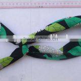 Beautiful Fabric Covered Iron Wire Head Wraps thumbnail-1