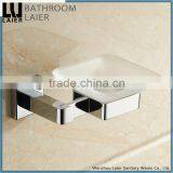 17639 Wenzhou Bathroom Accessories Zinc Alloy Walll Mounted Modern Design Glass Bathroom Soap Dish thumbnail-4