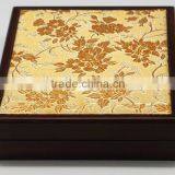 Fashion High End Logo Print Wooden Gift Boxes Wooden Jewelry Boxes for Unique Jewelry Packaging thumbnail-3