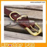 Adjustable Leather Wholesale Dog Collar Handmade Leather Pet Collar thumbnail-5