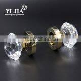 Wholesale Import Hardware Furniture Bedroom Glass Crystal Door Handles thumbnail-5