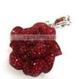 2014 Newest Wedding Themed Gift Diamond Rose Flower 16GB Usb Flash Drive