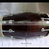 18 BOLT TUNED MADE WITH MANGO WOOD DHOLKI YOGA BHAJAN KIRTAN MANTRA INDIAN MUSICAL INSTRUMENT DHOLAK DRUMS thumbnail-3