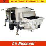 Electric or Diesel Engine Small Concrete Pump 60stere/h With CE/CV/BO thumbnail-4