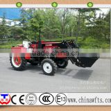 Hot sale high quality matched 30hp mini tractor with front end loader and backhoe made in china with ce