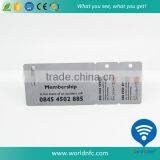 ISO CMYK Printed Membership Plastic Combo Card With Hole Punching thumbnail-1