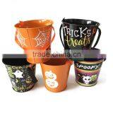 Chemical/paint Metal Tin Pail With Lock Ring Lid and Handle thumbnail-2