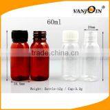 20ML Clear Plastic Essential Oil Bottle Plastic Head Dropper Bottle With Childproof Cap thumbnail-3