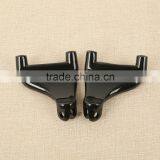 Black Passenger Peg FootPeg Mount For XL 883 1200 Sportster 04-13 10 11 thumbnail-3