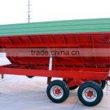 Tractor Hydraulic Farm Tandem Tippping Trailer, Tipping Wagon, Dump Trailer, Dump Wagon From 2Ton~8 Ton, Rear and Side Tipping thumbnail-2