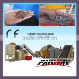 Scrap Radiator Cutting and Separating Plant