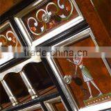 Hand Painted Vintage Furniture Collection Box Table, Antique Table With Drawers, Italy Design Antique Table thumbnail-2