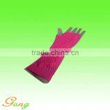 Fashion Short Tulle Wedding Gloves