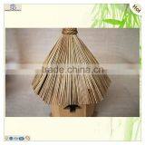 Handmade Fairy Weaving Roof Tree Cut House Crafts thumbnail-2
