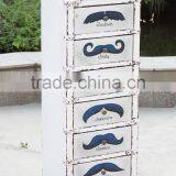 2015 New Design Antique White Wooden Cabinet Goatee for Home Decoration thumbnail-1