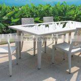Rattan Chair Dining Table Set, Dining Table With 6 Chairs thumbnail-1
