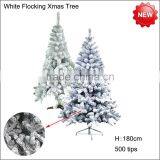 Fire Retardant Flocked White Christmas Tree