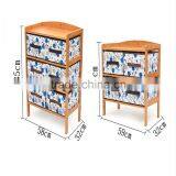 Antique Design Four Layers Woood Bedroom Cabinet thumbnail-3