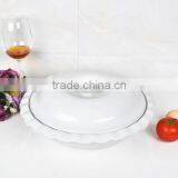 12" White Porcelain Comal thumbnail-2