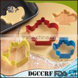 NBRSC Hot Products Custom Design Teapot Party Stainless Steel Baking Pastry Metal Cookie Cutter Set thumbnail-1