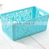 Plastic Household Storage Basket With Handle thumbnail-6