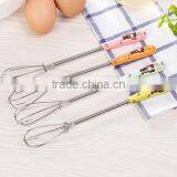 Manual Egg Beater Mini Egg Beater Matcha Whisk Wire Whisk Tea Whisk thumbnail-2