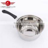 Eco-friendly Stainless Steel Single Handle Milk / Stock Pot/ Milk Cooking Pot thumbnail-3