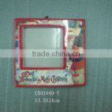 ceramic xmas photo frame 948